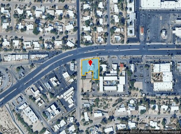  6910 E Tanque Verde Rd, Tucson, AZ Parcel Map