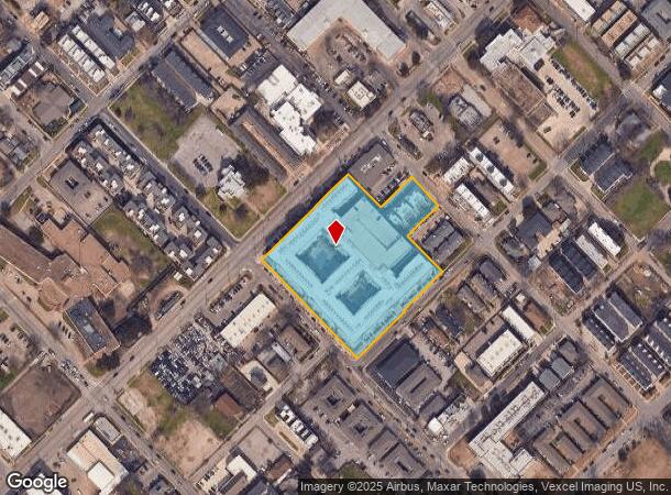 4600 Ross Ave, Dallas, TX Parcel Map