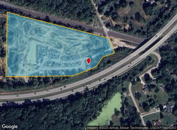 6600 Crosse Rd, Amherst, OH Parcel Map