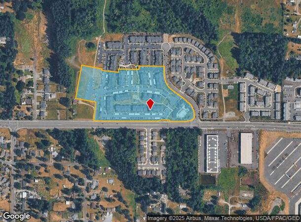 17412 44Th Ave E, Tacoma, WA Parcel Map