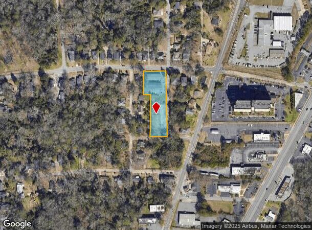  1161 Boulevard, Macon, GA Parcel Map
