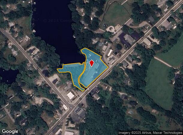  1009 Main St, Hope Valley, RI Parcel Map