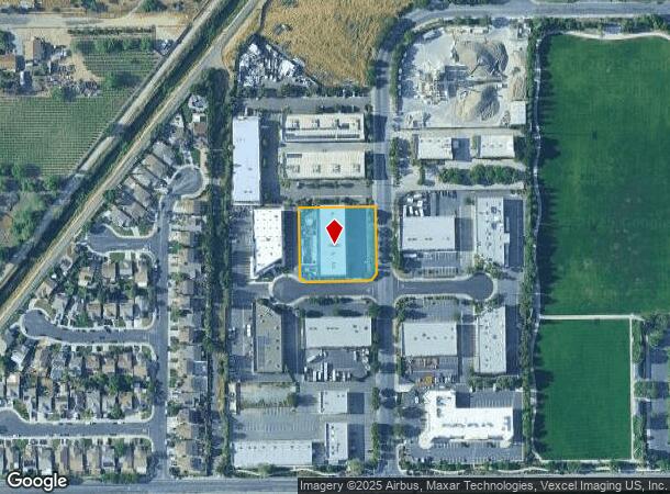  395 Carrol Ct, Brentwood, CA Parcel Map