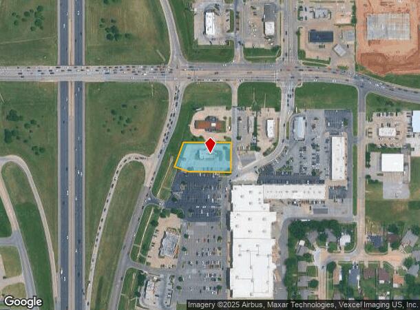  2004 S Service Rd, Moore, OK Parcel Map