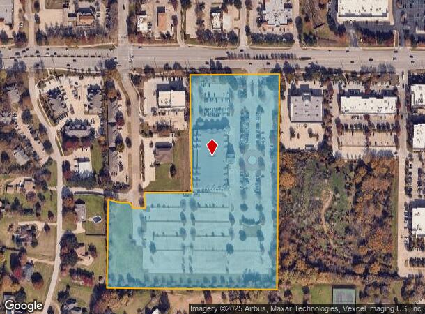  2121 E Southlake Blvd, Southlake, TX Parcel Map