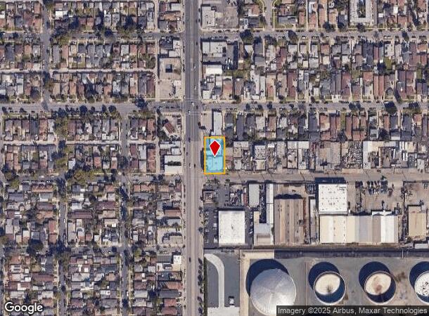  6164 Cherry Ave, Long Beach, CA Parcel Map