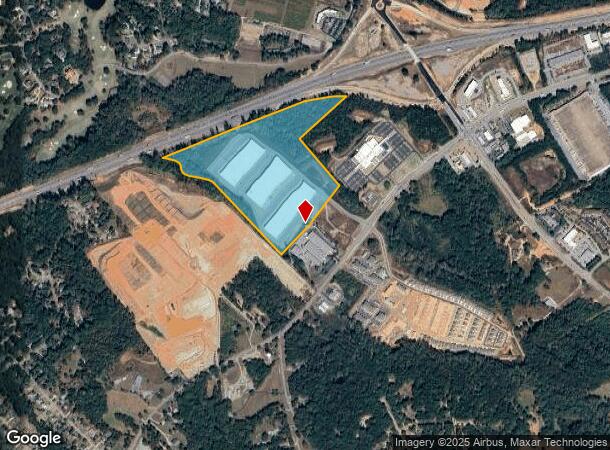 1075 Highway 124, Braselton, GA Parcel Map