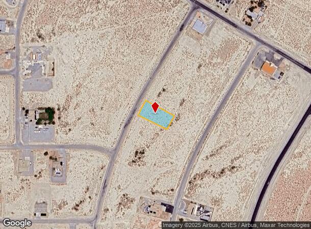  2701 S Ponderosa Ave, Pahrump, NV Parcel Map
