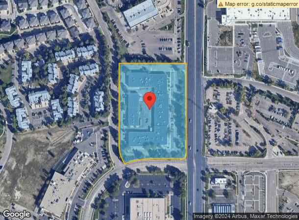  1030 S Academy Blvd, Colorado Springs, CO Parcel Map