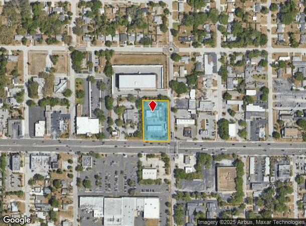  1698 Gulf To Bay Blvd, Clearwater, FL Parcel Map