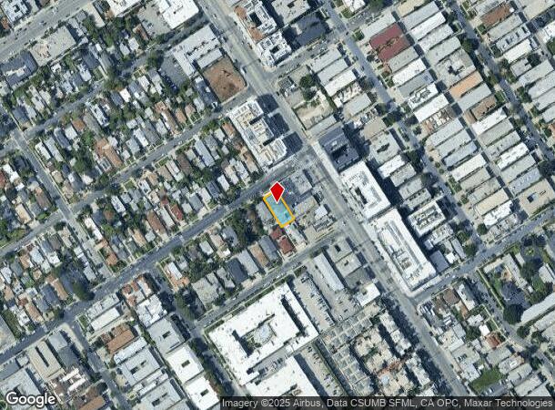 10714 Charnock Rd, Los Angeles, CA Parcel Map