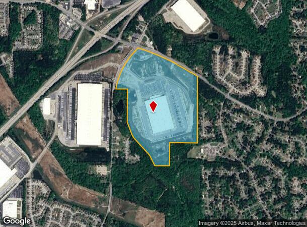  6400 Buffington Rd, Union City, GA Parcel Map