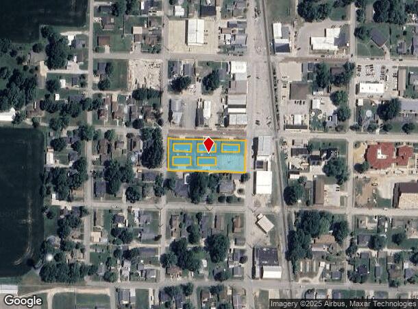  107 S Mccreary St, Fort Branch, IN Parcel Map
