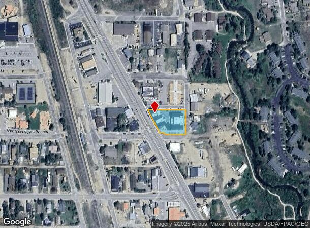  406 N Zerex St, Fraser, CO Parcel Map