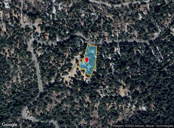 25807 State Highway 189, Twin Peaks, CA Parcel Map