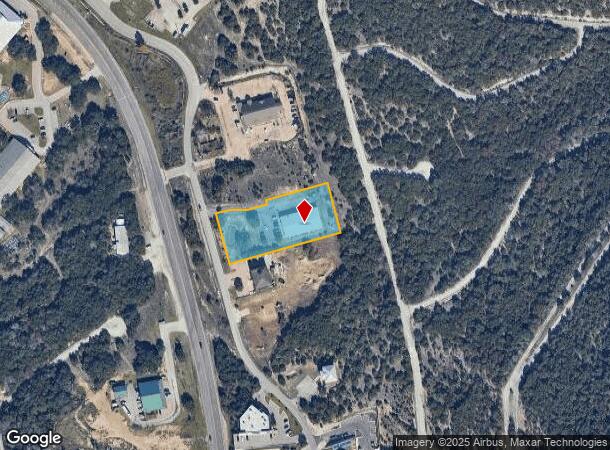  8017 Bronco Ln, Lago Vista, TX Parcel Map