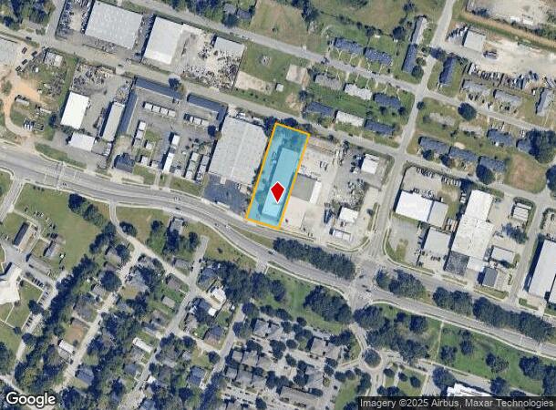  1500 W Bay St, Savannah, GA Parcel Map
