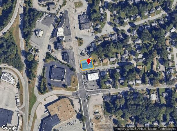 1280 Oaklawn Ave, Cranston, RI Parcel Map