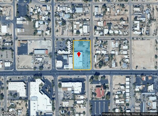  3725 E Fort Lowell Rd, Tucson, AZ Parcel Map