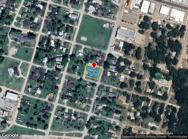 207 W Avenue F Mls, Valley Mills, TX Parcel Map
