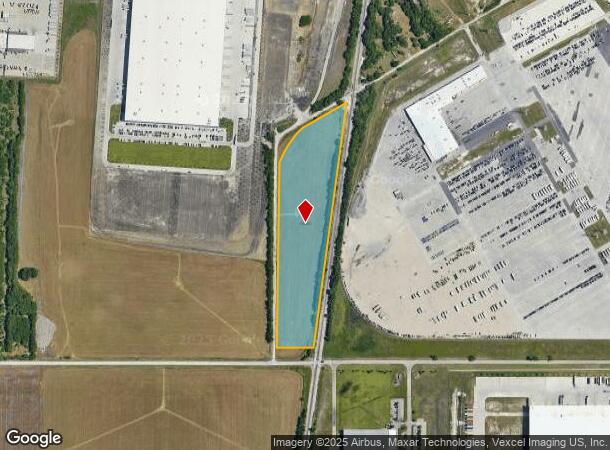  10500 Blanco Dr, Dallas, TX Parcel Map