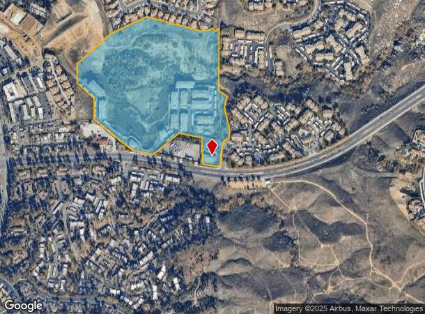  5377 Quail Run Rd, Riverside, CA Parcel Map