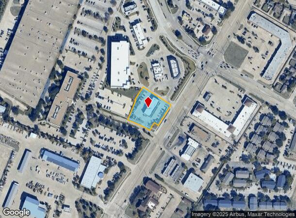  802 S Greenville Ave, Allen, TX Parcel Map