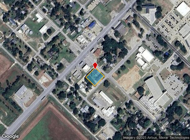  301 Avenue H, Van Vleck, TX Parcel Map