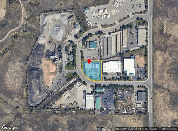 1255 Rock Creek Cir, Lafayette, CO Parcel Map