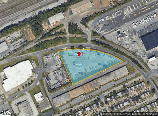 7677 Rolling Mill Rd, Baltimore, MD Parcel Map