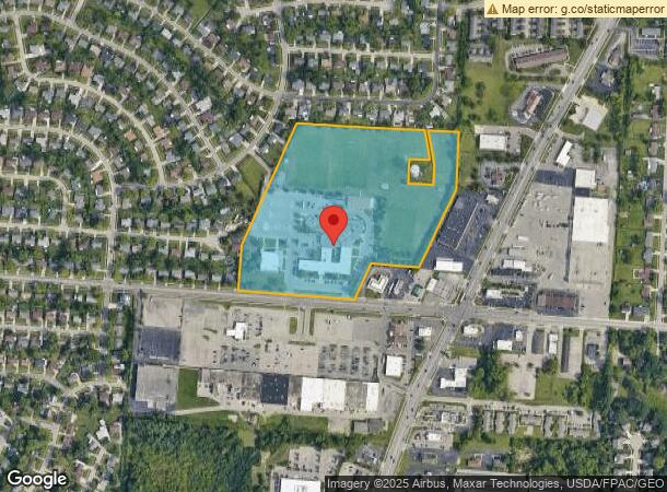  6185 Chambersburg Rd, Dayton, OH Parcel Map