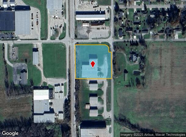  1250 S Main St, Scottsburg, IN Parcel Map