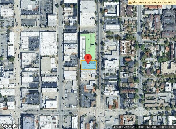  491 S Arroyo Pky, Pasadena, CA Parcel Map