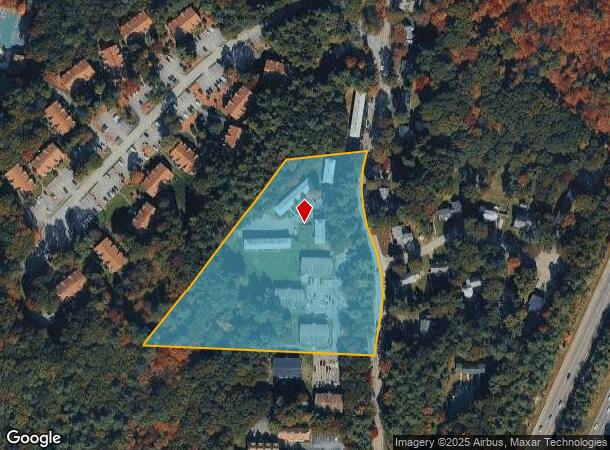  29 Elm St, Foxboro, MA Parcel Map