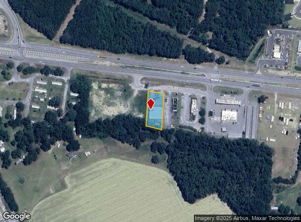  1250 Ga Highway 21 S, Springfield, GA Parcel Map