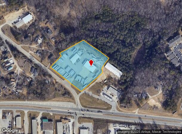  1955 Athens St, Gainesville, GA Parcel Map