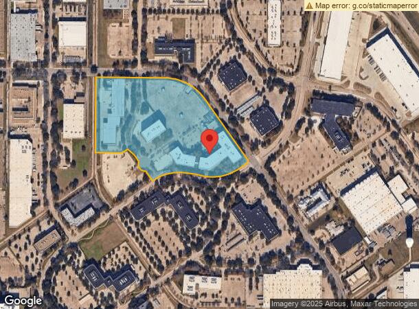  8701 Freeport Pkwy, Irving, TX Parcel Map