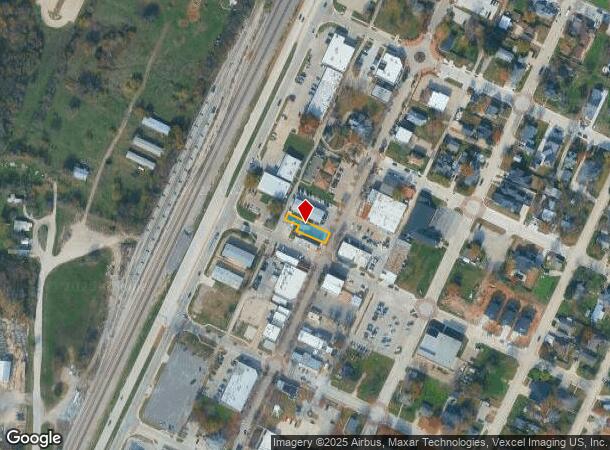 205 N Oak St, Roanoke, TX Parcel Map