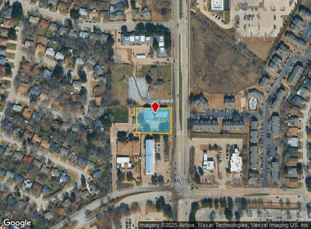 3612 Matlock Rd, Arlington, TX Parcel Map