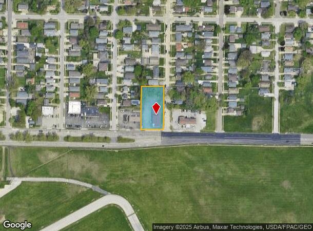  1941 Triplett Blvd, Akron, OH Parcel Map