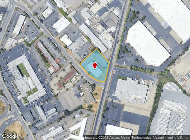 8480 Enterprise Way, Oakland, CA Parcel Map