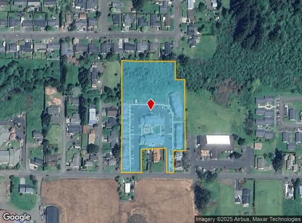 3800 12Th St, Tillamook, OR Parcel Map