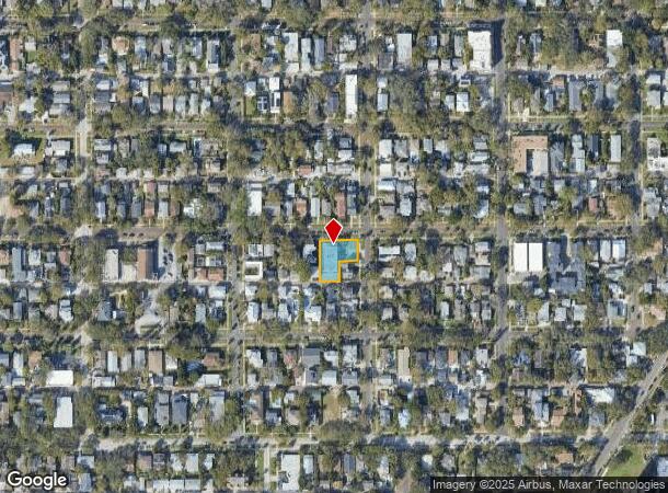  250 11Th Ave Ne, Saint Petersburg, FL Parcel Map