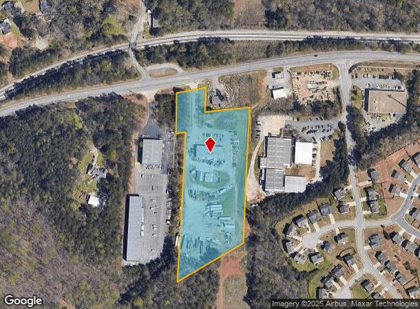  2103 Winder Hwy, Dacula, GA Parcel Map