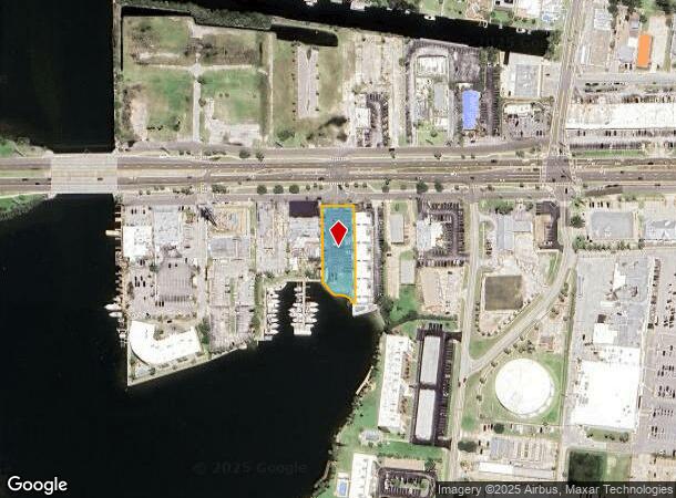 398 W Cocoa Beach Cswy, Cocoa Beach, FL Parcel Map