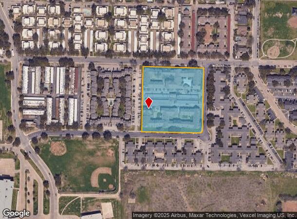  3122 Park Ln, Dallas, TX Parcel Map