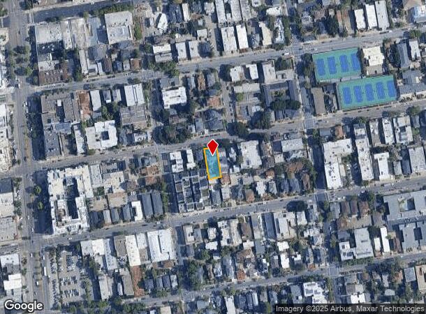  2214 Haste St, Berkeley, CA Parcel Map