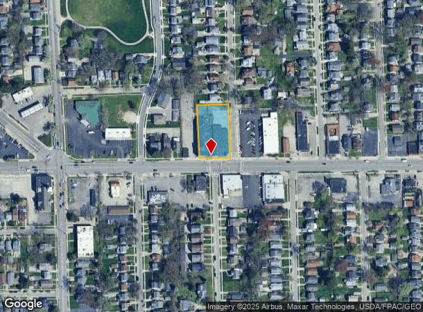  1602 W Sylvania Ave, Toledo, OH Parcel Map