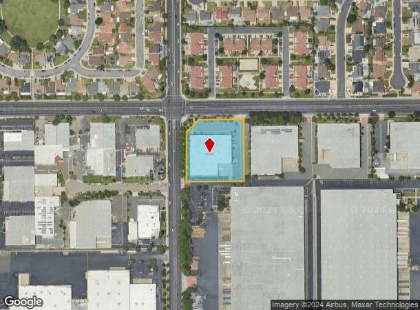  4115 Schaefer Ave, Chino, CA Parcel Map