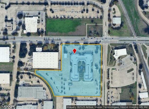  250 E Arapaho Rd, Richardson, TX Parcel Map